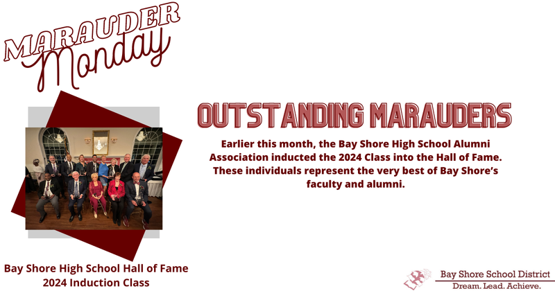 Marauder Monday - 2024 Induction Class into BSHS Hall of Fame